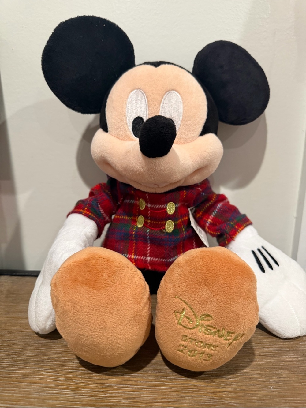 3 Disney Store "Mickey Mouse" Plush Toy Soft